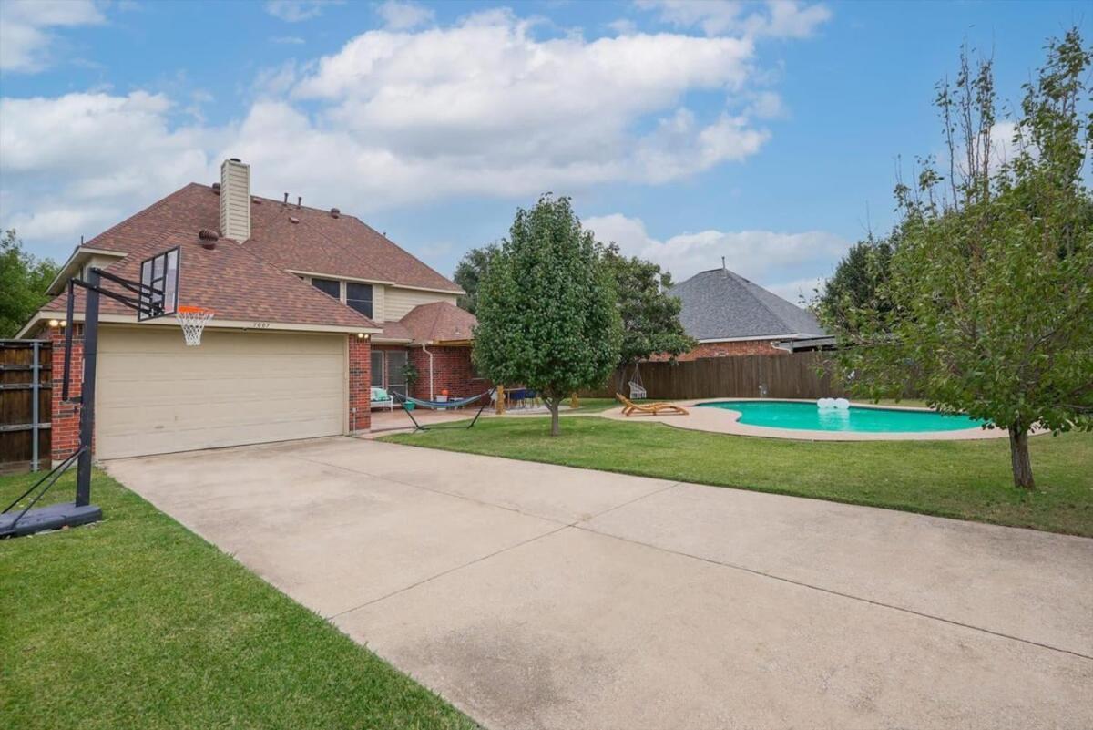 6Br 3,5Ba Home Pool, Hot Tub, Game Room -16 Guests Sachse Dış mekan fotoğraf